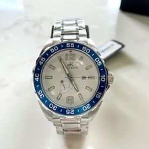 NWT Men’s ADEE KAYE Stainless Steel Watch